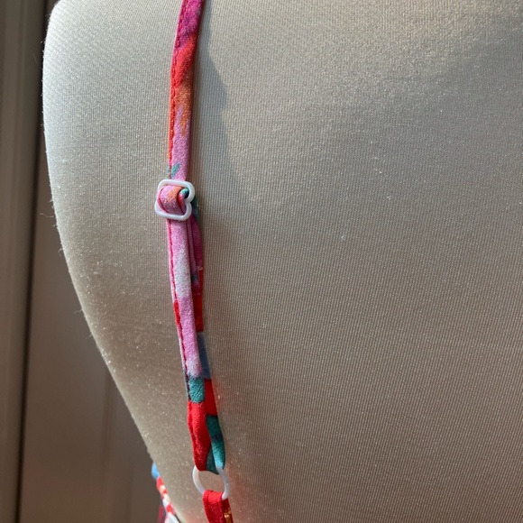 Cynthia Rowley crop top with bow front detail - Picture 5 of 7